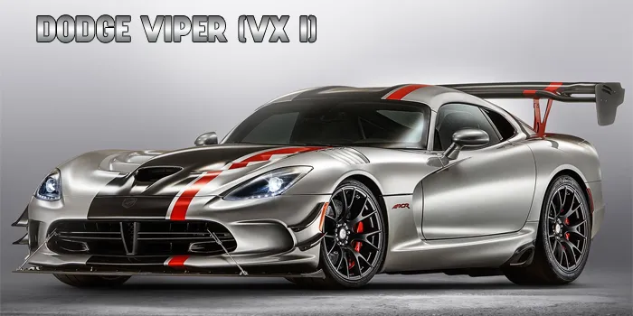 Dodge Viper (VX I), Salah Satu Ikon Mobil Sport Pada Daerah Amerika